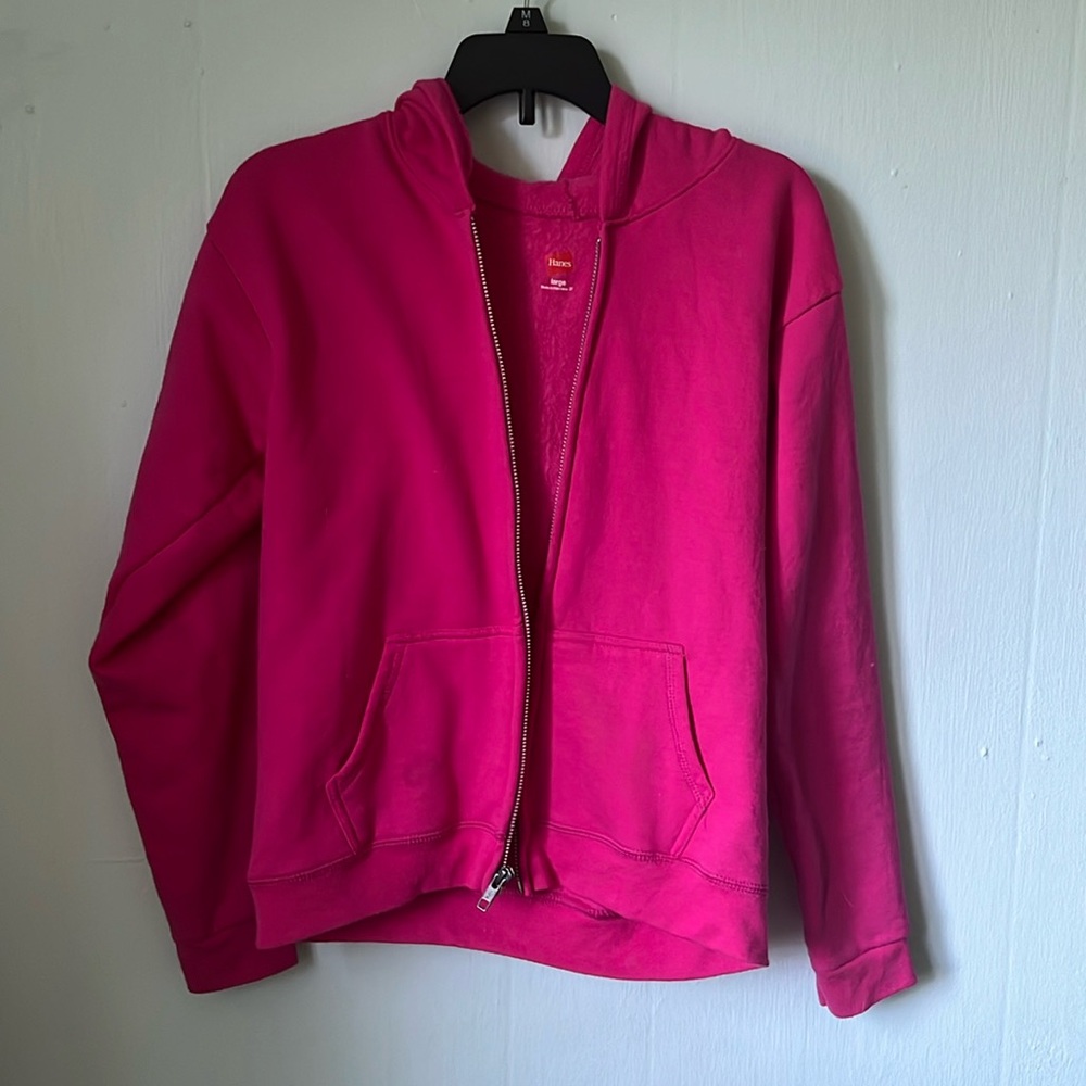 PINK ZIP UP